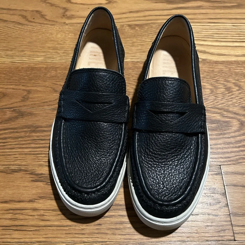 Frye | Shoes | Frye Ivy Black Leather Loafers | Poshmark display picture 1